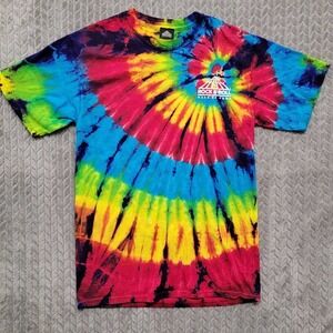 Rock And Roll Hall of Fame Museum Shirt Mens Size Medium Tie Dye Casual‎ Tee